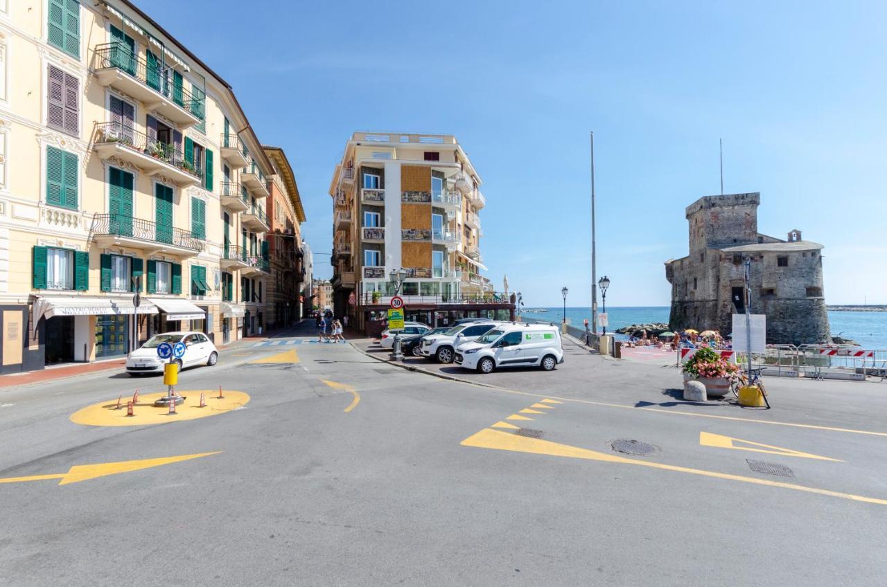 Alla Casa Rosa Al Mare- Centrale A Di Fronte Al Mare- Emozionante- Garage Privato Gratuito A 800 Mt- Aria Condizionata-Wifi Rapallo Esterno foto