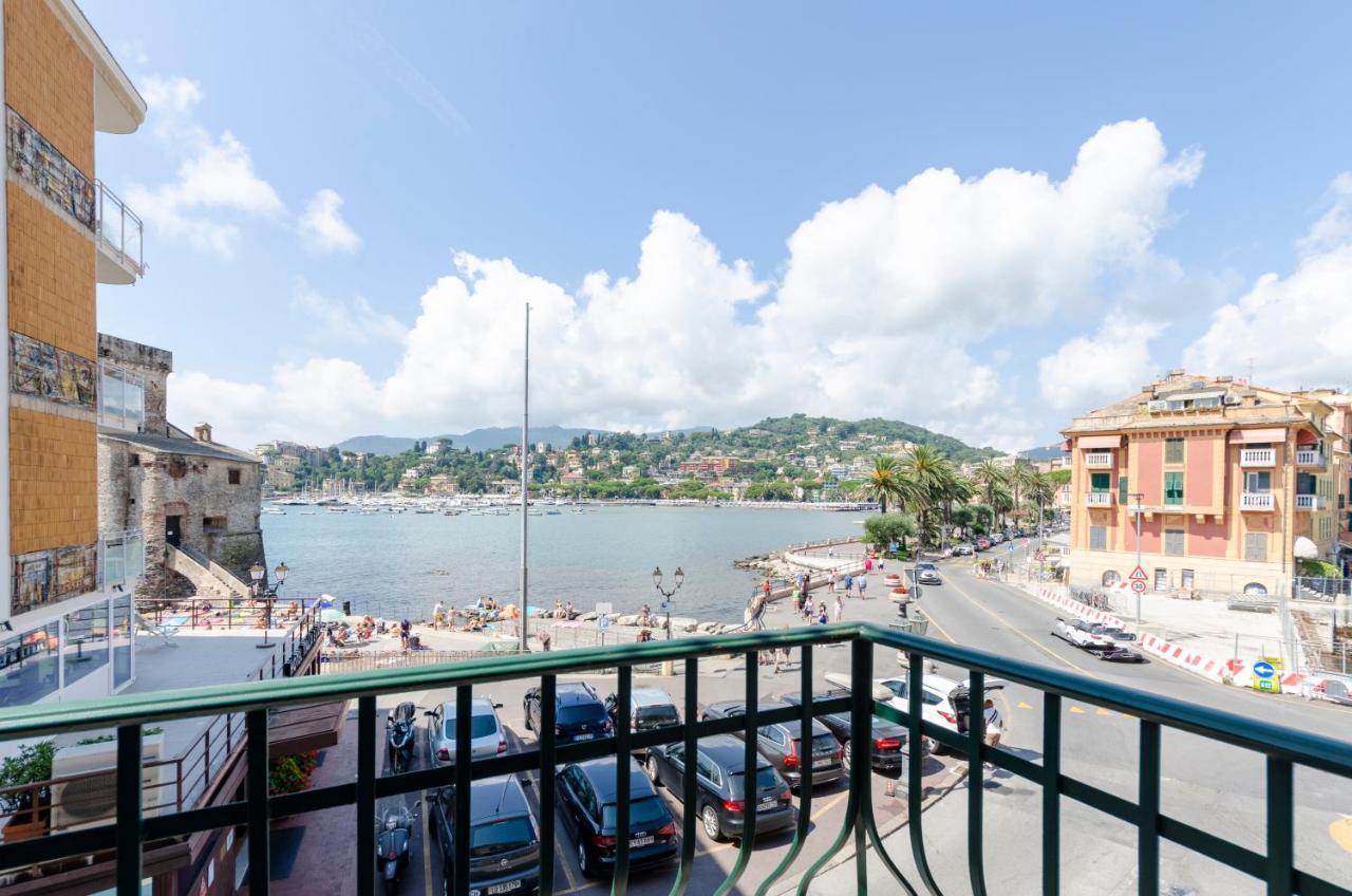 Alla Casa Rosa Al Mare- Centrale A Di Fronte Al Mare- Emozionante- Garage Privato Gratuito A 800 Mt- Aria Condizionata-Wifi Rapallo Esterno foto