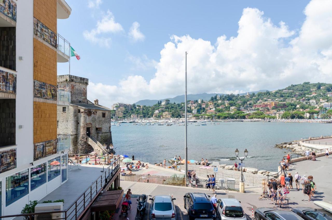 Alla Casa Rosa Al Mare- Centrale A Di Fronte Al Mare- Emozionante- Garage Privato Gratuito A 800 Mt- Aria Condizionata-Wifi Rapallo Esterno foto