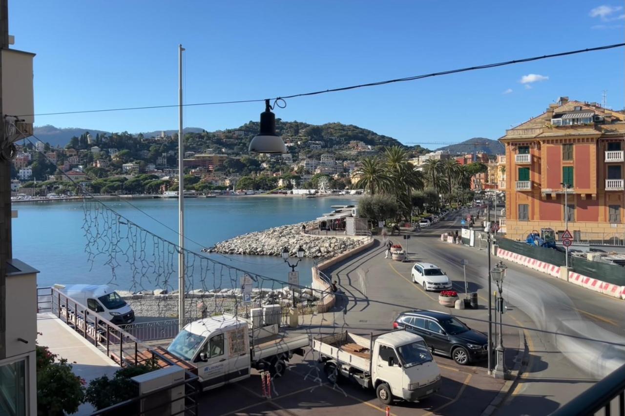 Alla Casa Rosa Al Mare- Centrale A Di Fronte Al Mare- Emozionante- Garage Privato Gratuito A 800 Mt- Aria Condizionata-Wifi Rapallo Esterno foto