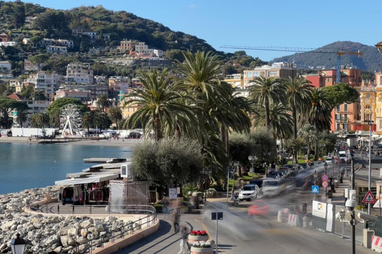 Alla Casa Rosa Al Mare- Centrale A Di Fronte Al Mare- Emozionante- Garage Privato Gratuito A 800 Mt- Aria Condizionata-Wifi Rapallo Esterno foto