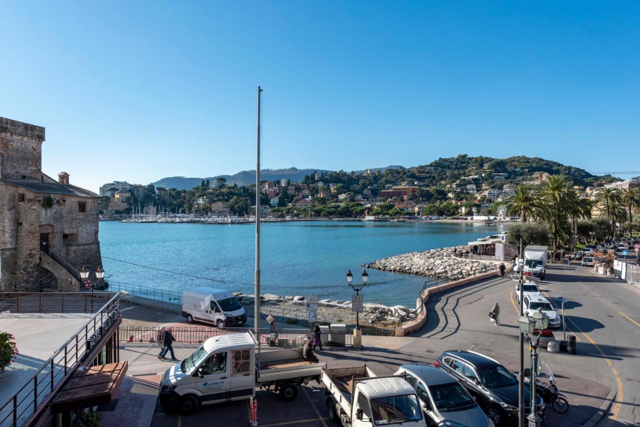Alla Casa Rosa Al Mare- Centrale A Di Fronte Al Mare- Emozionante- Garage Privato Gratuito A 800 Mt- Aria Condizionata-Wifi Rapallo Esterno foto