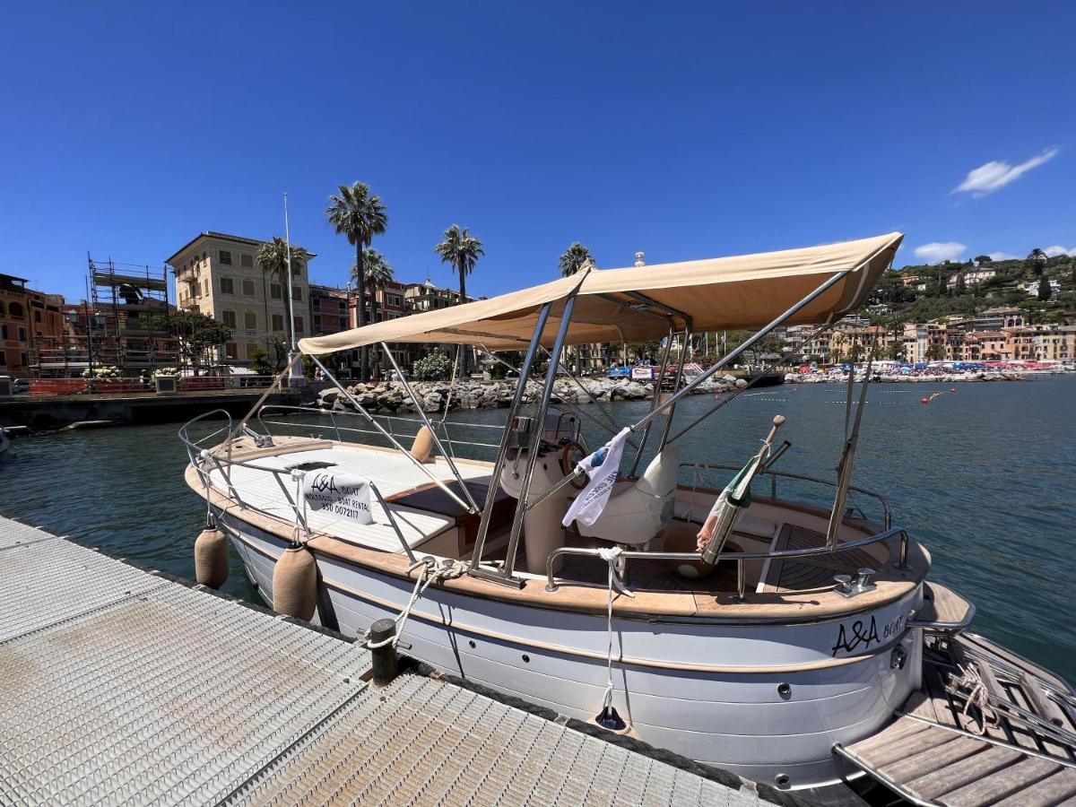 Alla Casa Rosa Al Mare- Centrale A Di Fronte Al Mare- Emozionante- Garage Privato Gratuito A 800 Mt- Aria Condizionata-Wifi Rapallo Esterno foto